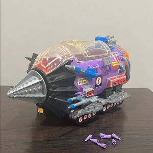 Vintage TMNT Module Drill 1990s Vehicle